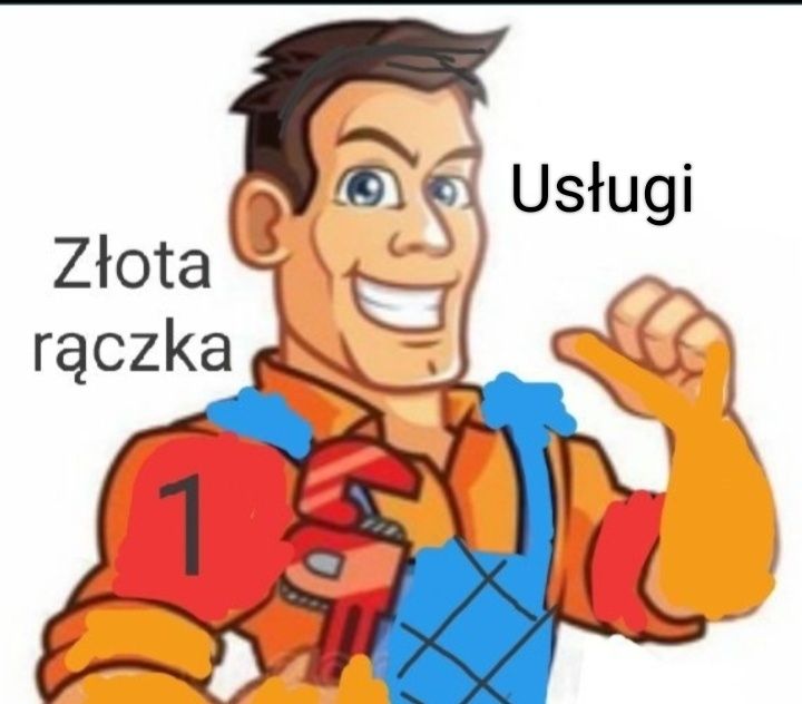 Złota rączka. Malarz. Malowanie. Majster. Remont. Składanie mebli