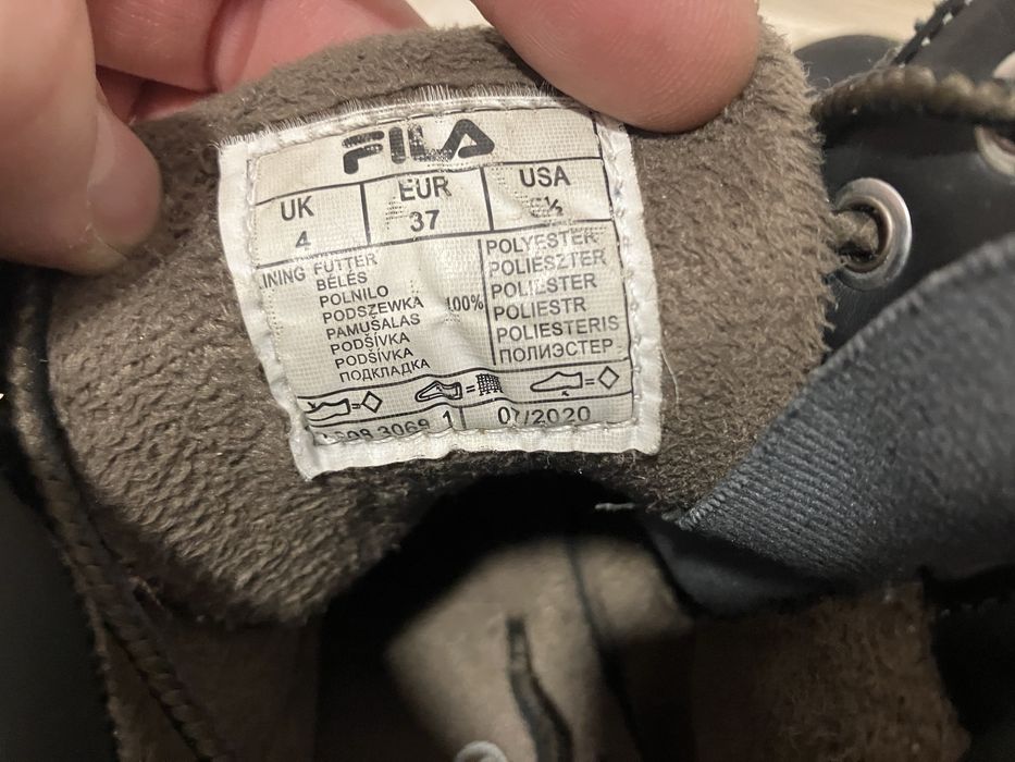 Buty skórzane FILA 37 (22cm)