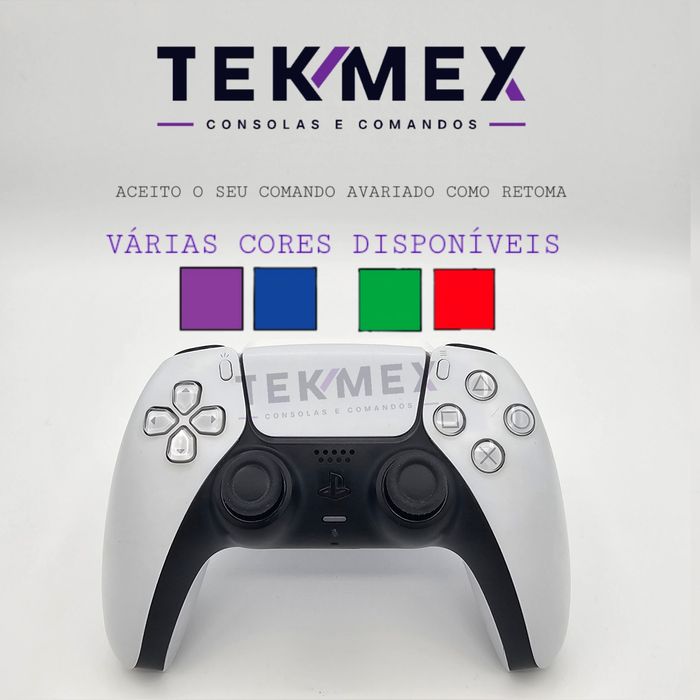 Comando PS5 aceito retoma do seu avariado