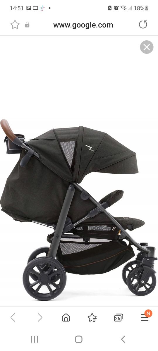 Wózek spacerowy Joie Litetrax Flex Signature,