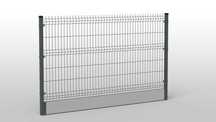Ogrodzenie Panelowe Kompletne  Panel 3D FI4 Brama Furtka OCYNK + RAL