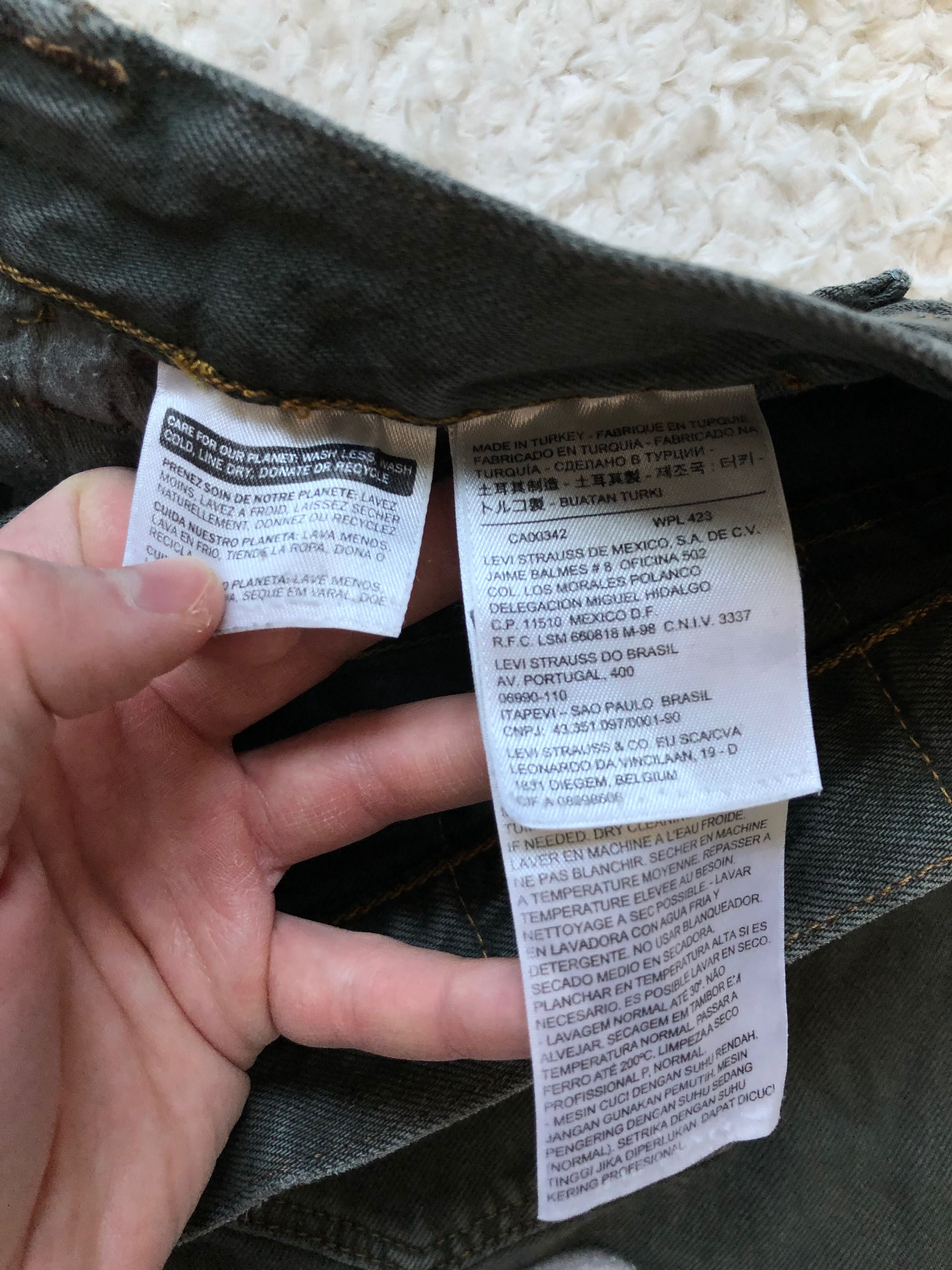 Spodnie Levi’s 501 Orange Tab 32/34