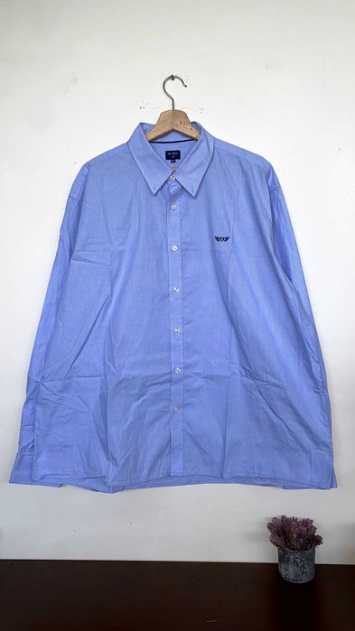 Camisa Mr. Blue Algodão Azul Regular Fit