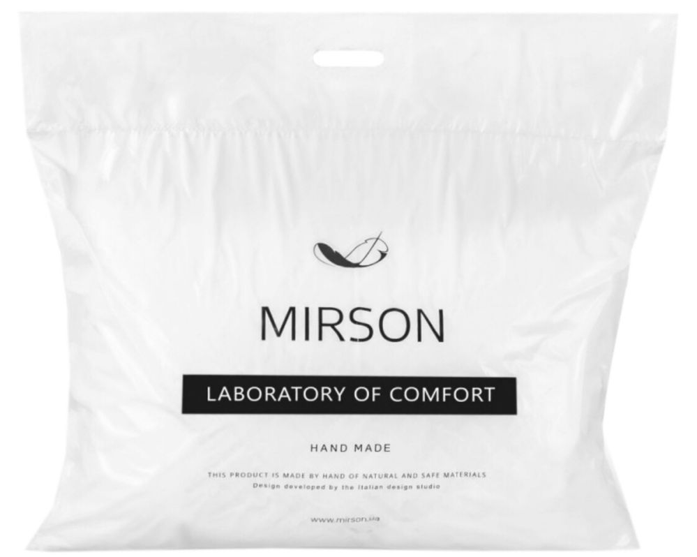 Подушка антиаллергенная MirSon 1510 Eco Light White Soft Tracery