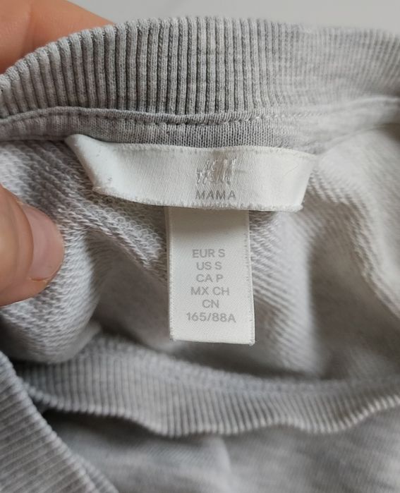 H&M MAMA_ciążowa dresowa sukienka_S