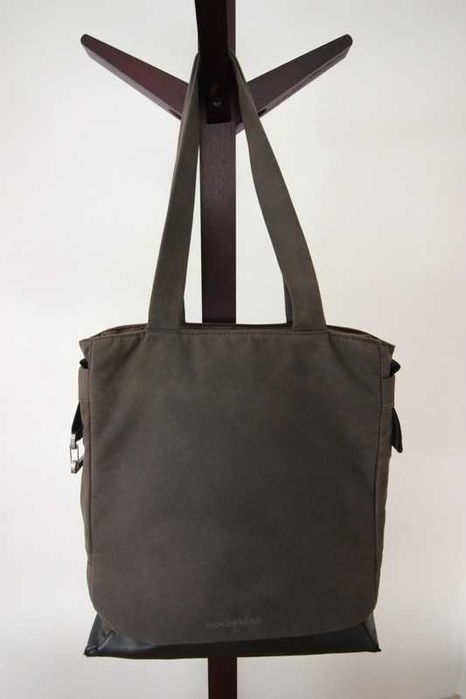 Mala de ombro cinza da Moleskine