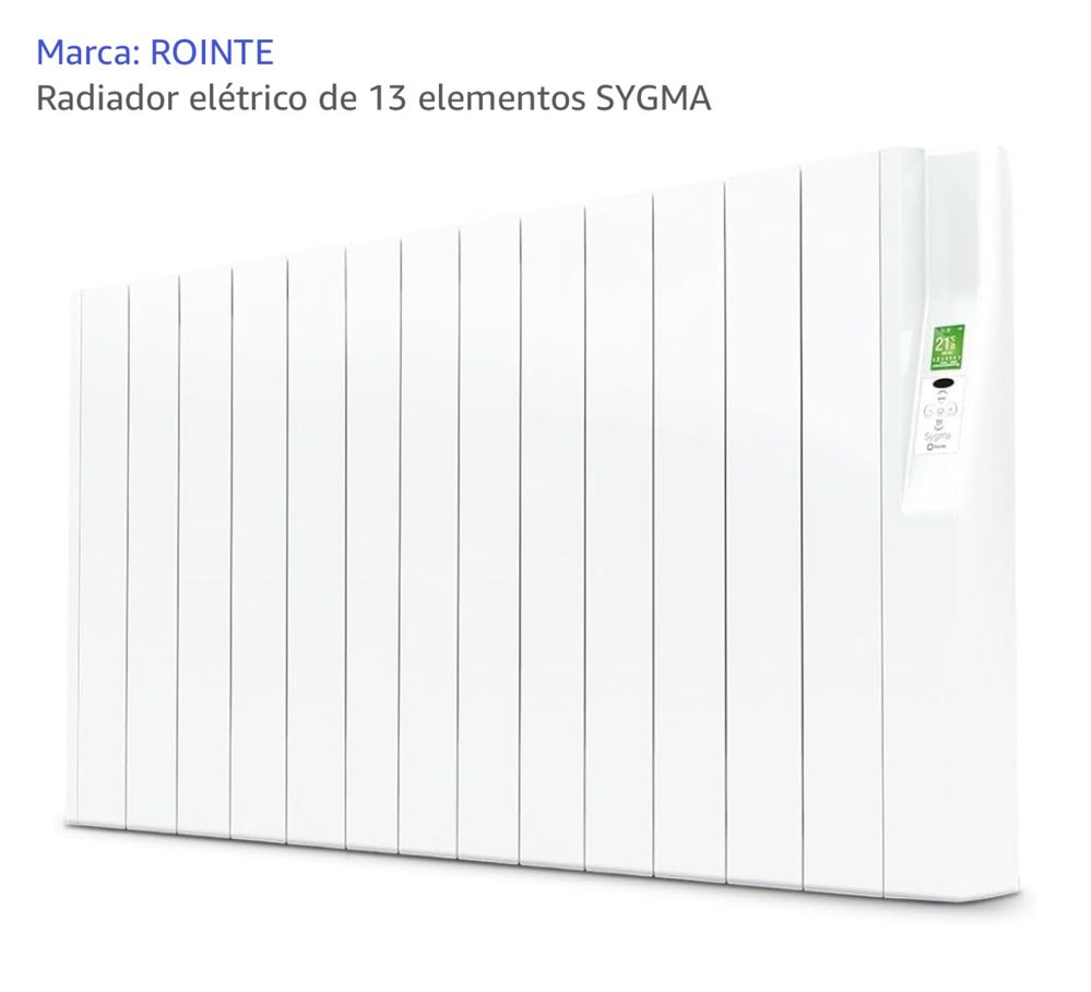 Aquecedor Rointe 12 painéis baixo consumo