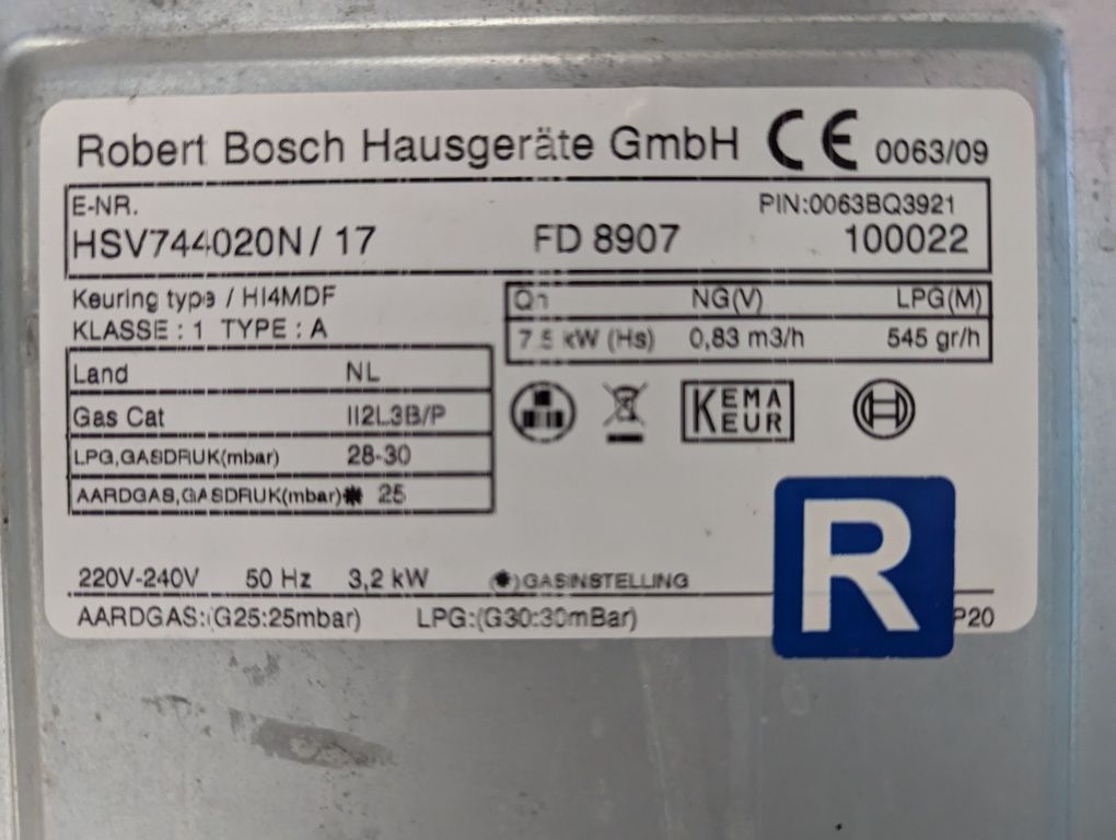 Газавая пдита с электро духовкой