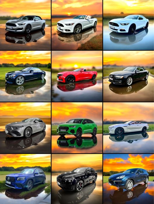 Wynajem aut Porsche Cayenne suv promocja 30dni 5900 wypozyczalnia aut