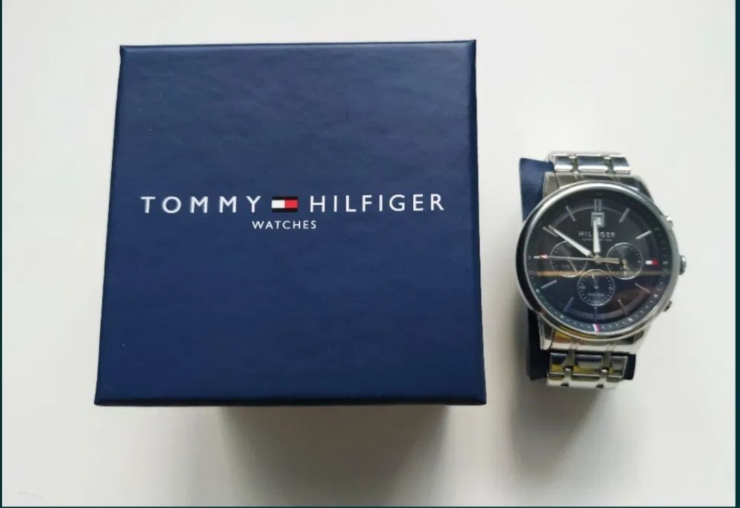 Zegarek męski Tommy Hilfiger Kyle dual time SKLEP GWARANCJA SZCZECIN