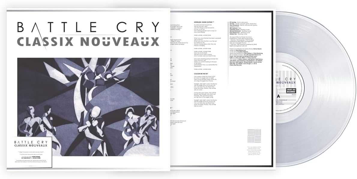 Classix Nouveaux Battle Cry Winyl nowa w folii Transparent coloured