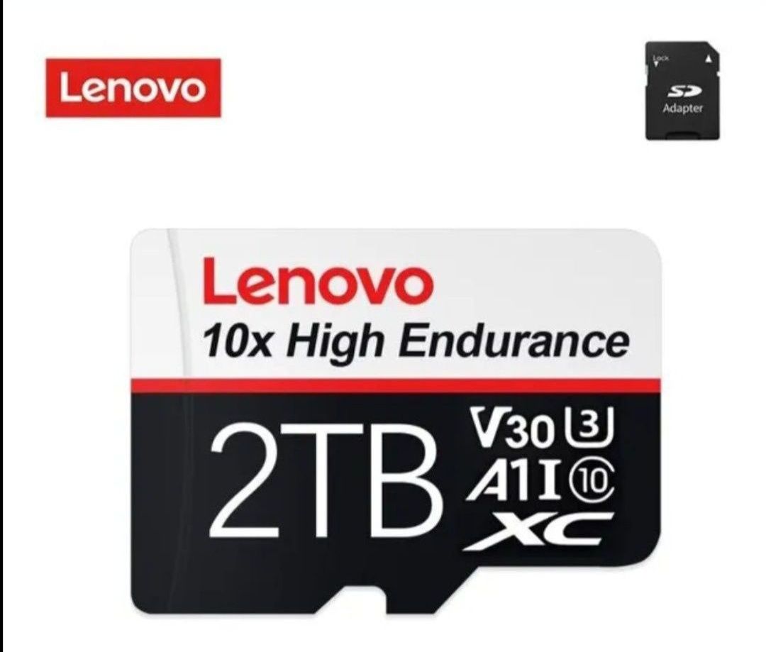 Продам новую карту памяти sd Lenovo 2TB