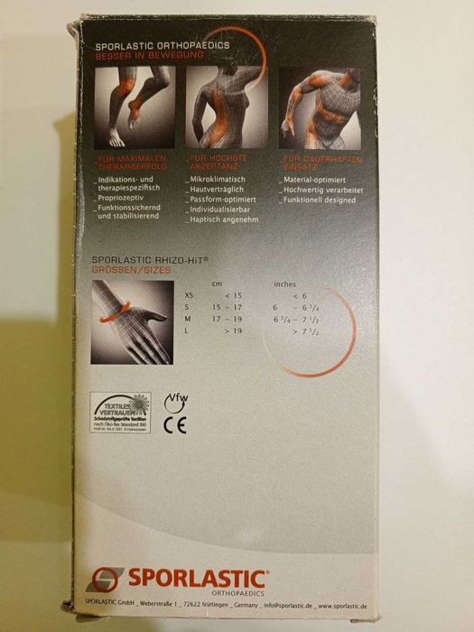 Ортез для фиксации большого пальца Sporlastsc RHIZO-HiT