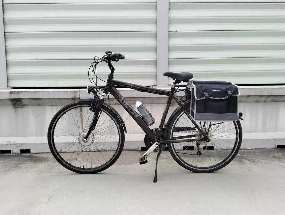 Rower elektryczny Stratos trekkingowy wyprawowy 29" 300w 200km zasiegu