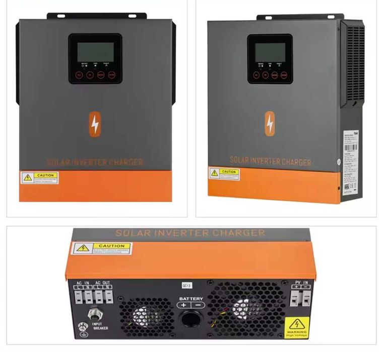 НАЛИЧИЕ Гибридный инвертор PowMR 24V-220V 1500W Чистая синусоида