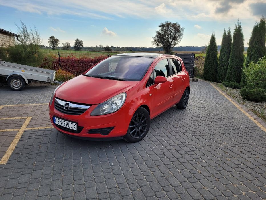 Opel Corsa D, zarejestrowany bez wkladu, opłaty na rok