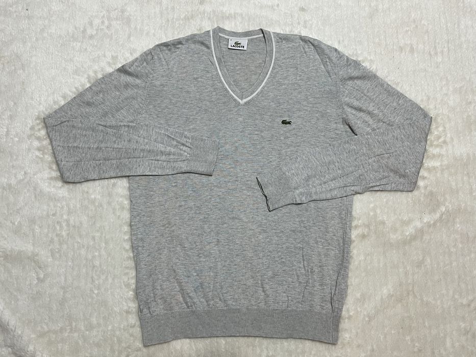 SWETER sweterek Lacoste BAWEŁNA 100% casual classic