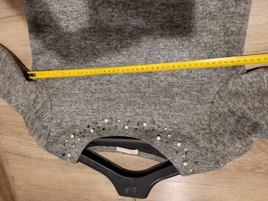 Nowa włoska cieplejsza sukienka