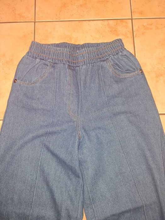 Синій джинси палаццо