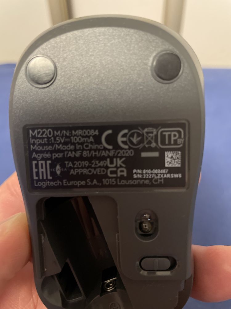 Myszka Logitech M220 Silent Szary