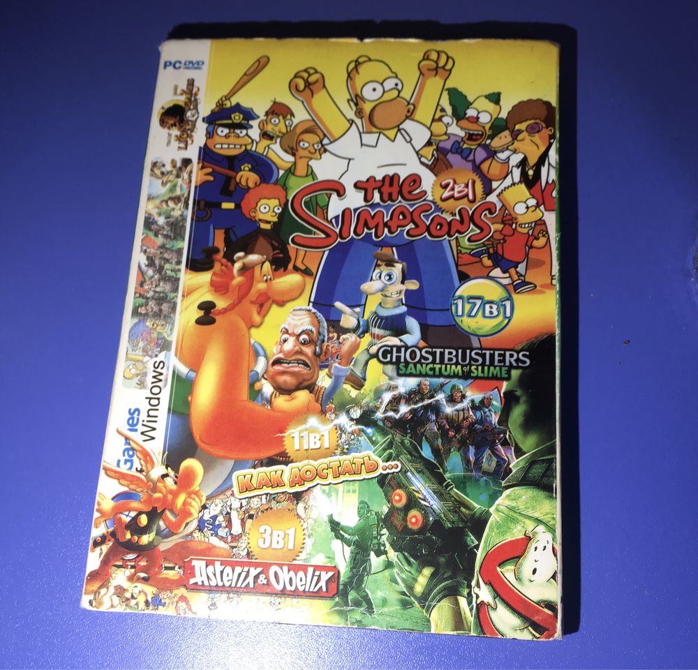 CD і DVD ігри на диску