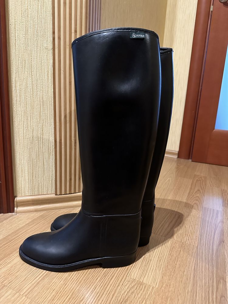 Aigle резиновые сапоги р.39-40 Hunter rain boots