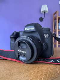 Lustrzanka Canon EOS 6D + objektyw 50 mm