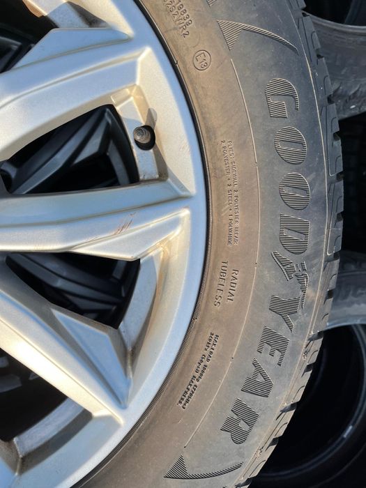 Opony zimowe i felgi Audi Q5, rok od 2008, 235/65R/17, good year ultra