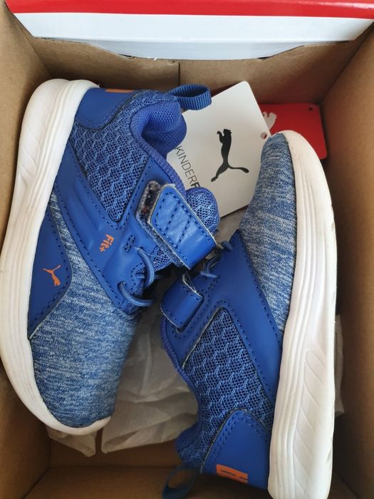 Puma buty adidasy dla chłopca Comet V Soft foam niebieskie r. 23