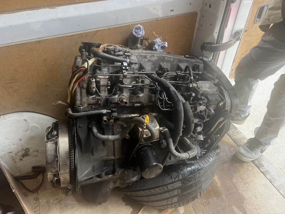 Motor Nissan patrol y61 com turbo e bomba mecanica