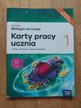 NOWA Biologia na czasie 1 Karty pracy ucznia nowa era