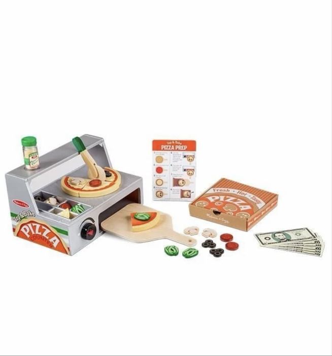 Zestaw drewniany pizza Melissa