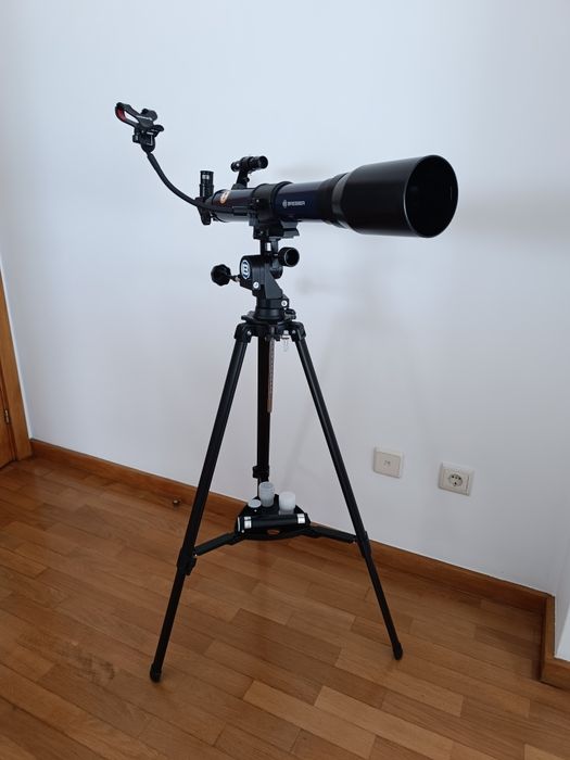 Telescópio Bresser Skylux 70/700 SF — NOVO, com caixa original (2024)