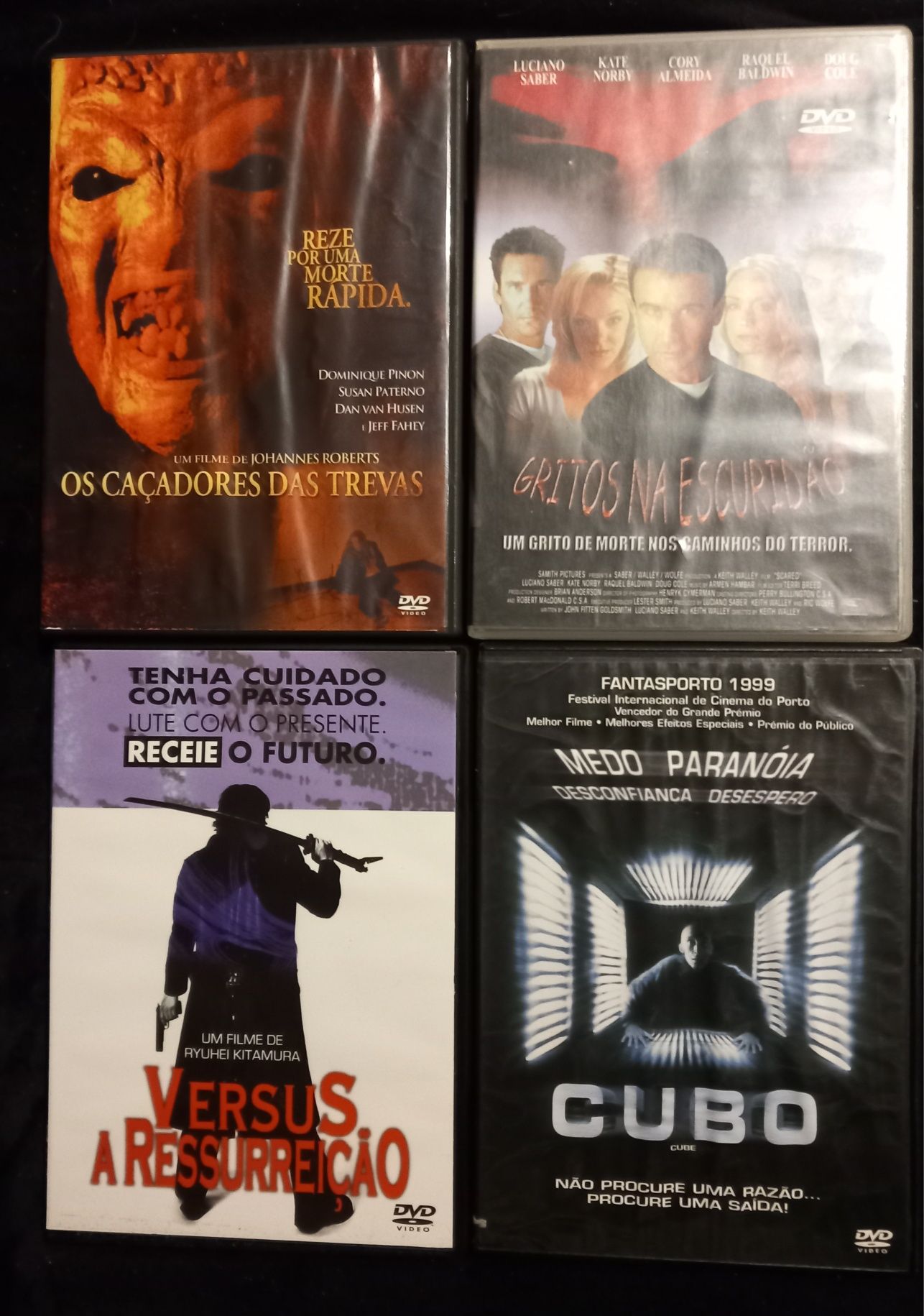 DVD - Filmes de terror
