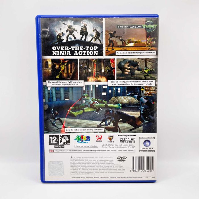 TMNT Teenage Mutant Ninja Turtles - Playstation 2