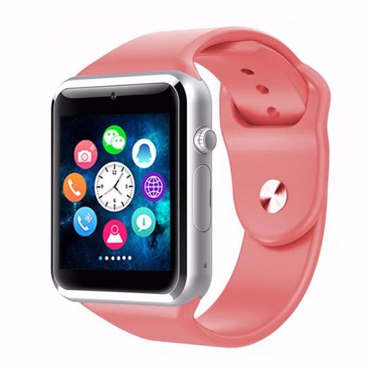 Relógio Smartwatch A1 Cor de Rosa