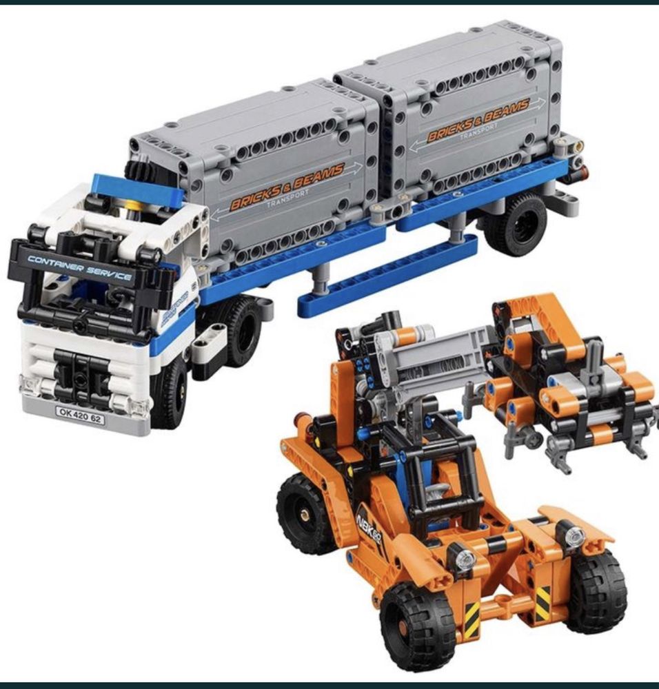 Klocki LEGO Technic Plac przeładunkowy 42062