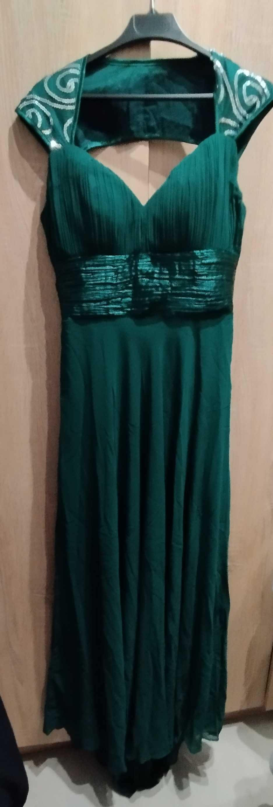 vestido comprido com aplicacoes de cerimonia