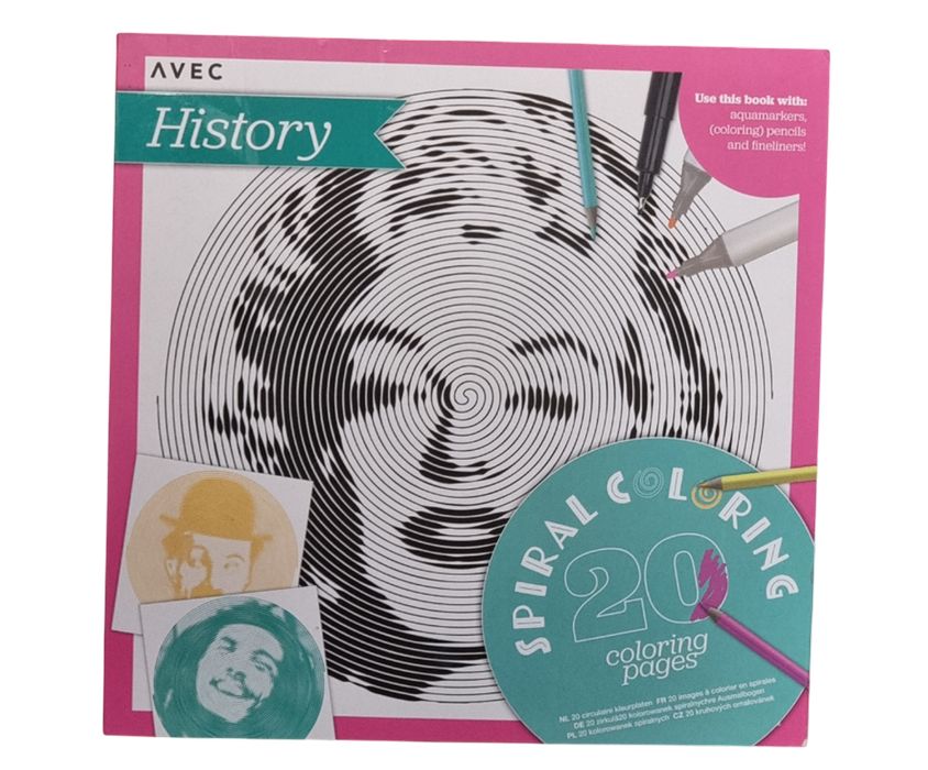 Kolorowanki spiralne History