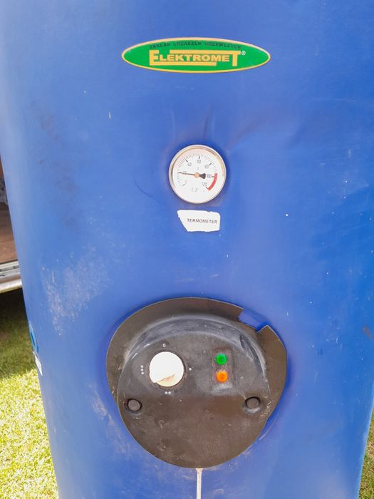 Bufor zasobnik c.w.u 300l elektromet z grzałka i wężownicą solarną
