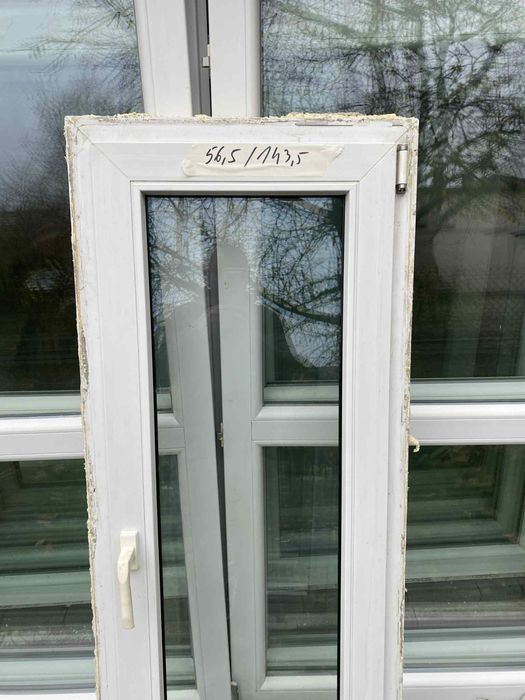 Plastikowe okna po demontażu