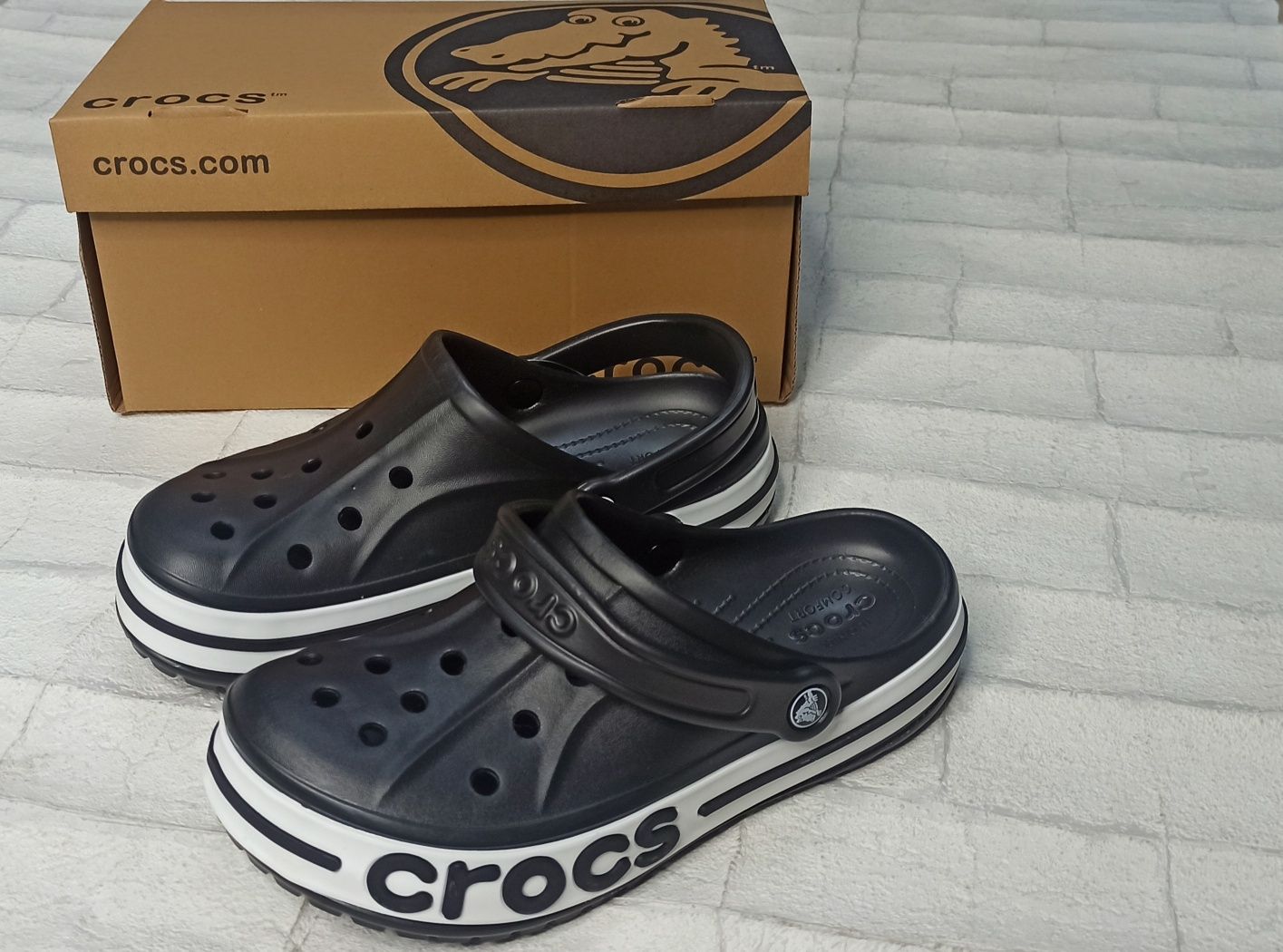 Кроксы чёрные Crocs 9001 размеры 37-41
