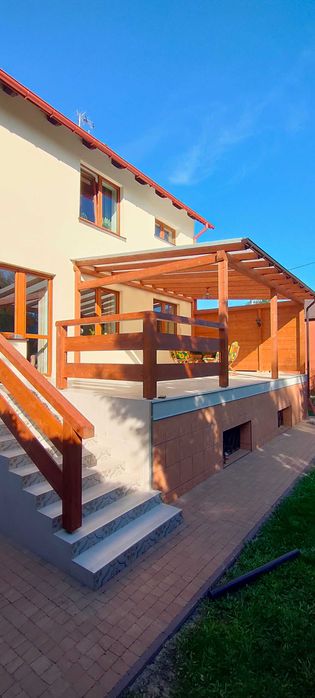 Zadaszenie tarasu taras wiata altana pergola