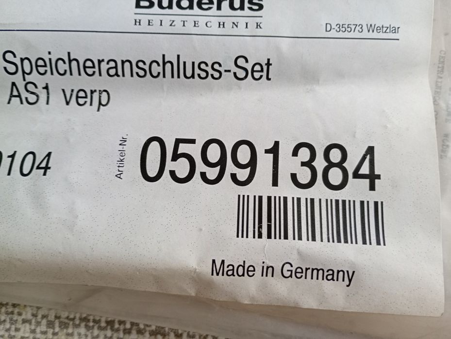 Piec gazowy Buderu, inteligentne sterowanie,używany.