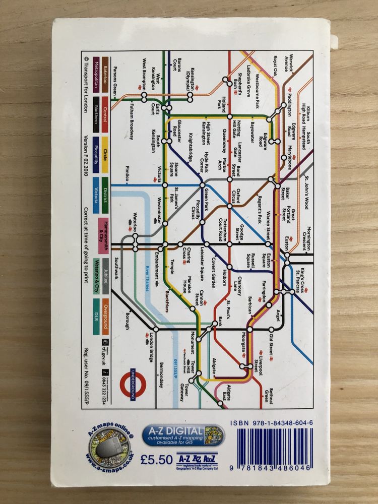 Książka London Londyn Mapy Maps