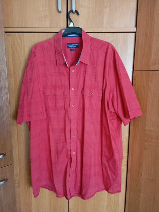 Koszula męska z krótkim rękawem XXL