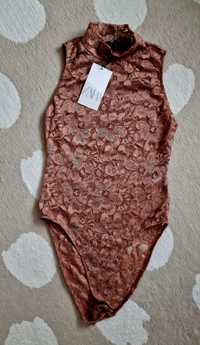 Body koronkowe marki Zara r. 38/m