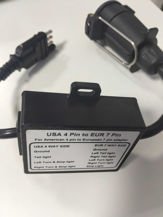 Adapter haka wiązka usa  4 pin do 7 pin redukcja hak
