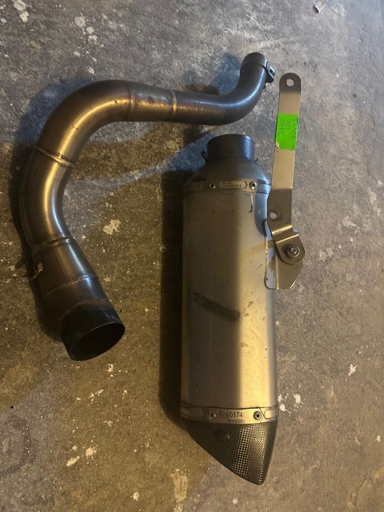 Tłumik wydech ktm duke 125 akrapovic