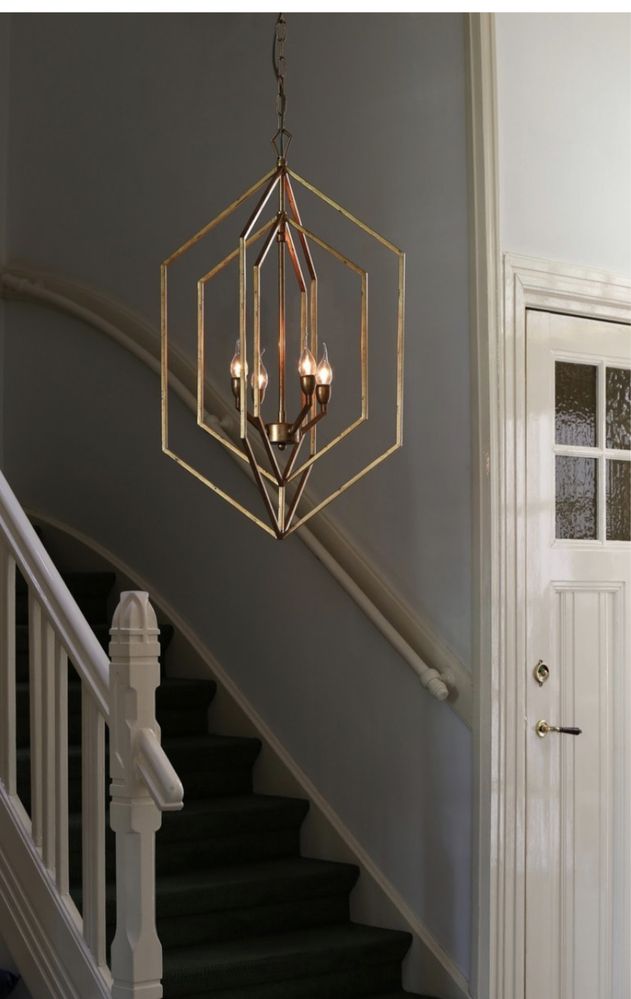Lampa  Anastasia  4L Ø53X93 CM LIGHT & LIVING Kler